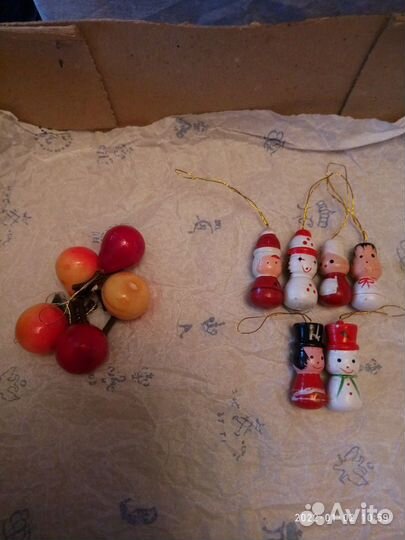 Елочные игрушки СССР