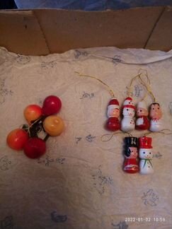 Елочные игрушки СССР