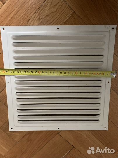 Решетка вентиляции металлическая 30х30 см