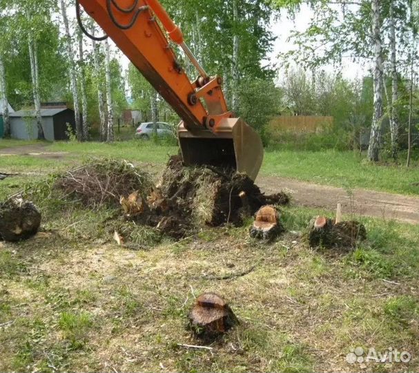 Расчистка участка под ключ