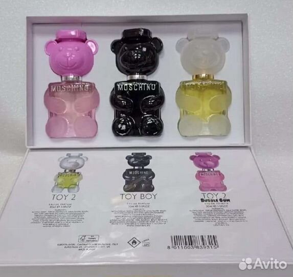 Moschino Toy Мишки 30 мл. Новое