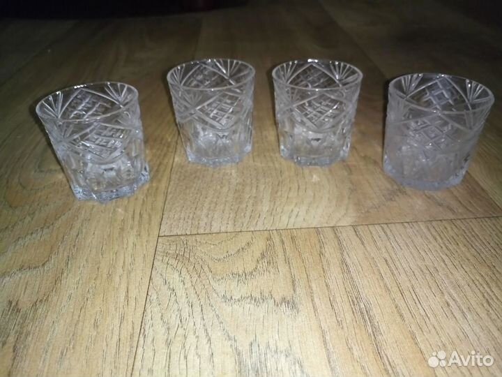 Хрусталь рюмки СССР