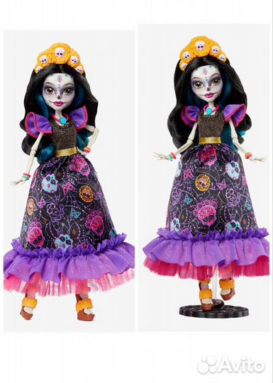 Monster High Howliday Skelita Dia de Muertos