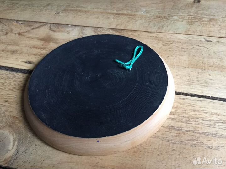 Картина с рыбкой пастель, лак, на дереве