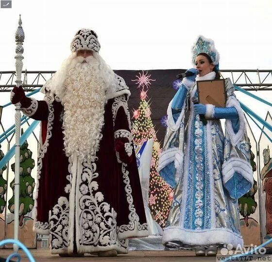 Костюм Деда Мороза на новый год