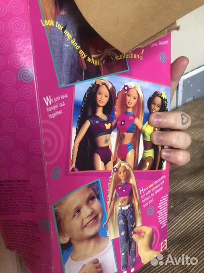 Барби 90х skipper barbie