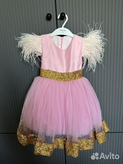 Платье для девочки 86-92