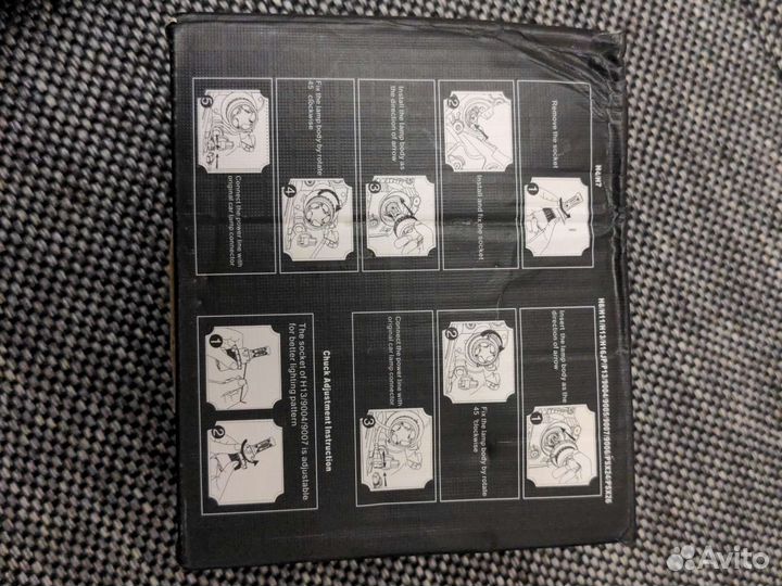 LED лампы h8/9/11