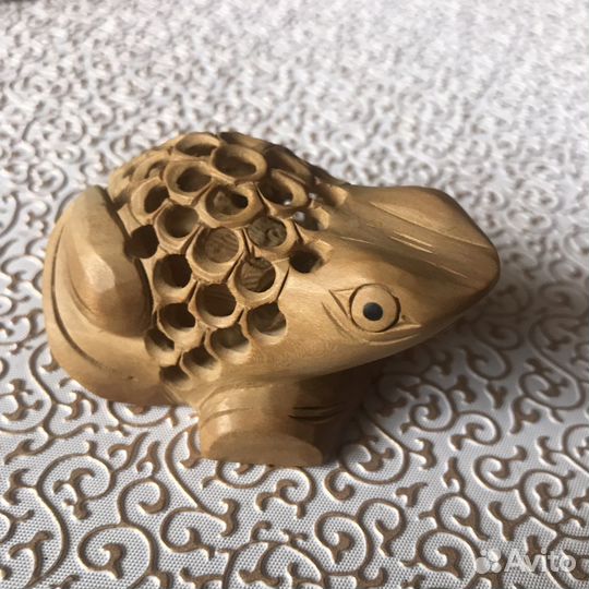 Статуэтка слон и лягушка