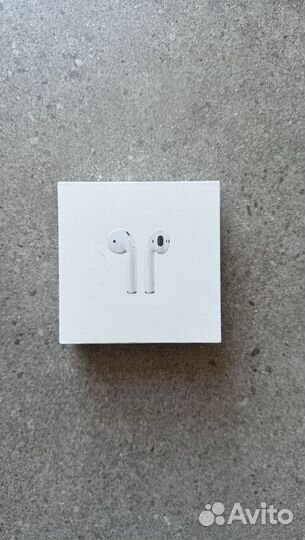 Коробка от earpods