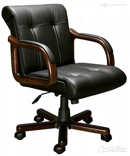Кресло для руководителя (орех тай) Paris B LX плюс