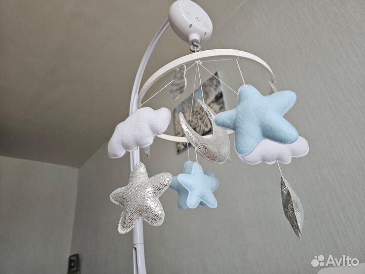 Мобиль,музыкальный блок, кронштейн