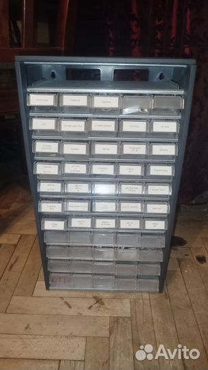 Органайзер касетница для радиодеталей