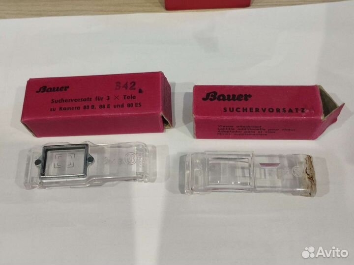 Линзы Macrotar, объектив Rodenstock, рамки и др