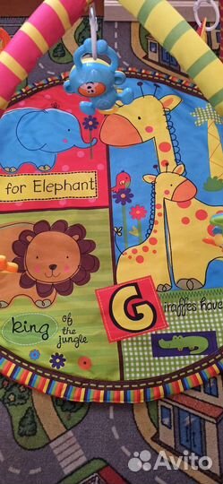 Детский игровой развивающий коврик