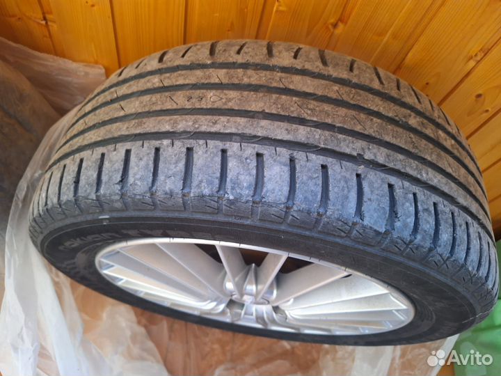 Шины Nokian Nordman205/55R16 диски Веритас 6.5xR16