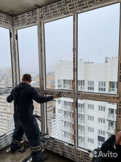 Пластиковые окна. Остекление квартир, Коттеджей