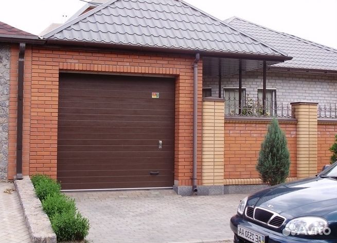 Гаражные секционные ворота за 7 дней