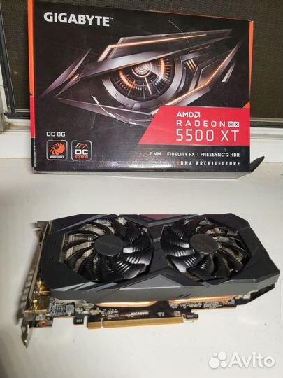 Видеокарта Gigabyte RX5500XT 8GB