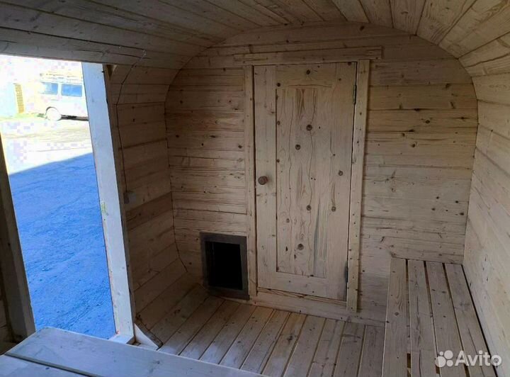 Баня бочка под ключ