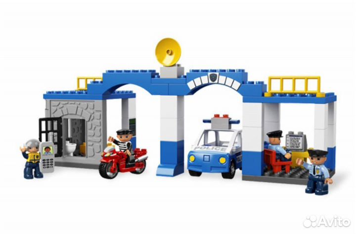 Конструктор lego duplo 5681. Полицейский участок