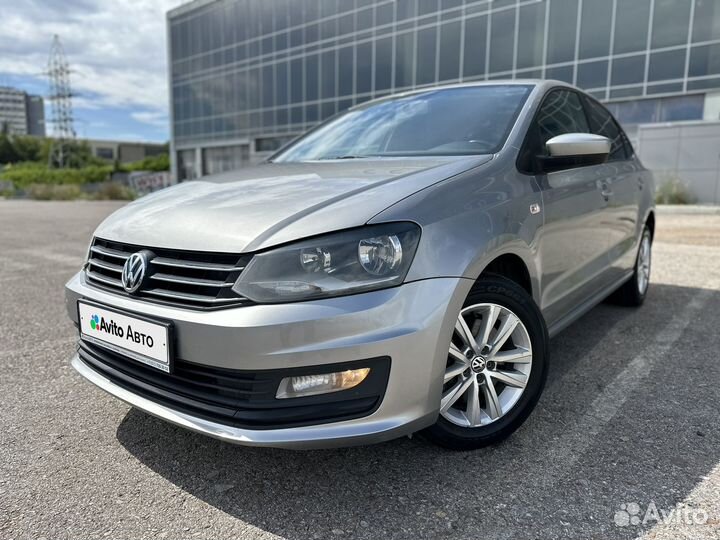 Volkswagen Polo 1.6 AT, 2018, 106 480 км