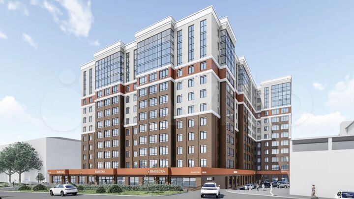 1-к. квартира, 48,6 м², 6/12 эт.