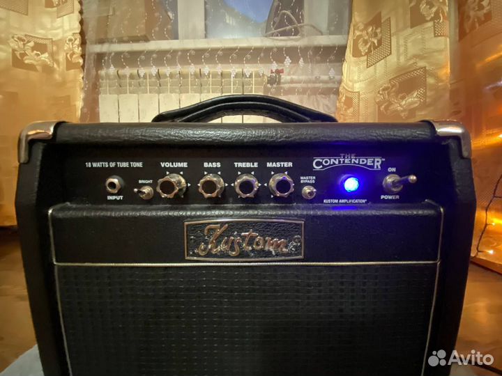 Гитарный комбоусилитель kustom the contender 18вт