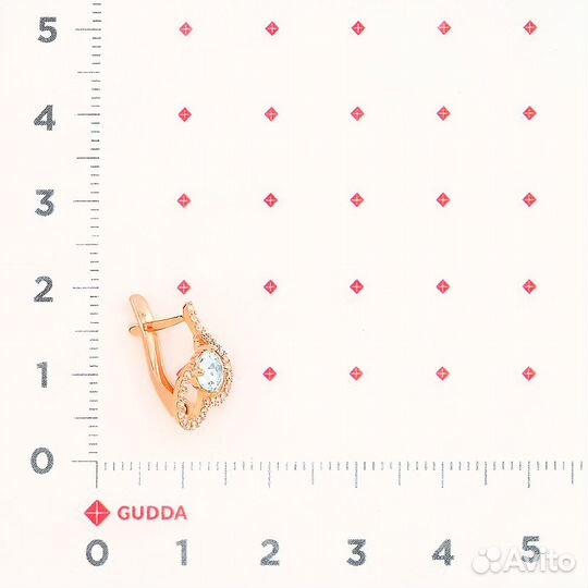 Серьги золотые