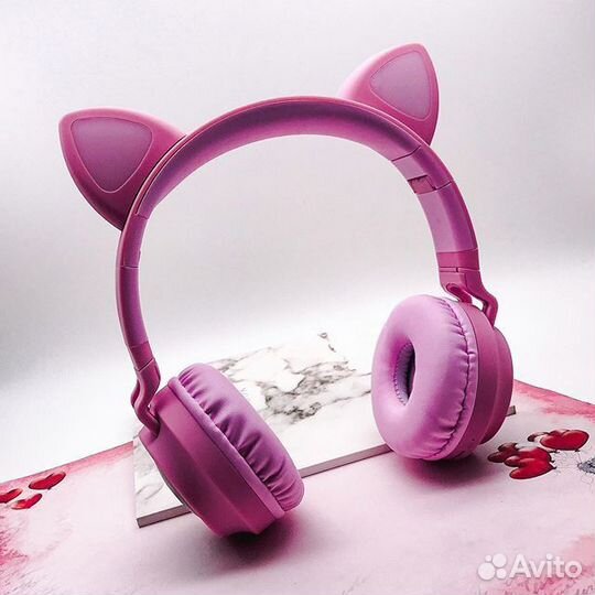 Наушники Bluetooth Hoco W27 Cat Ear
