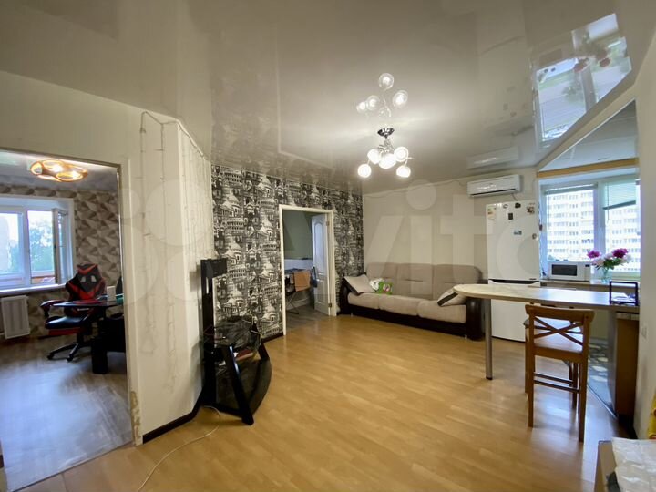 2-к. квартира, 49,5 м², 6/12 эт.