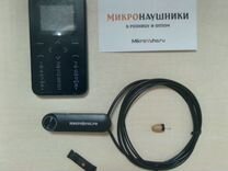 Bluetooth гарнитура с микронаушником +мини-телефон