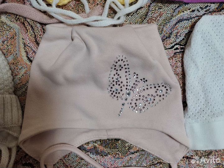 Шапки для девочки на 1 годик