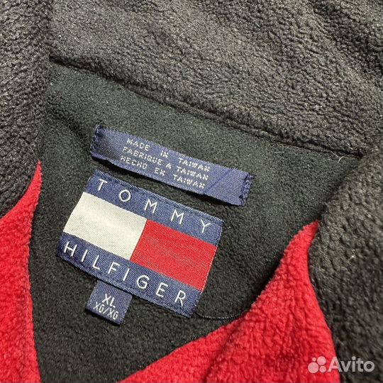 Флисовая зип кофта Tommy Hilfiger 52/54 XL