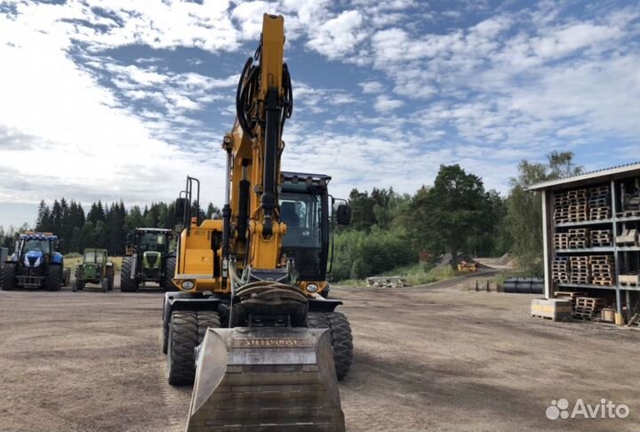 Колёсный экскаватор JCB JS 145W, 2014