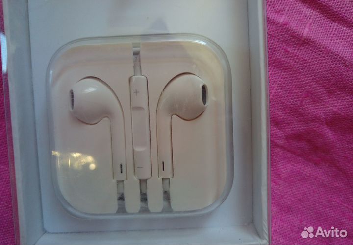 Наушники Apple EarPods 3,5 мм новые