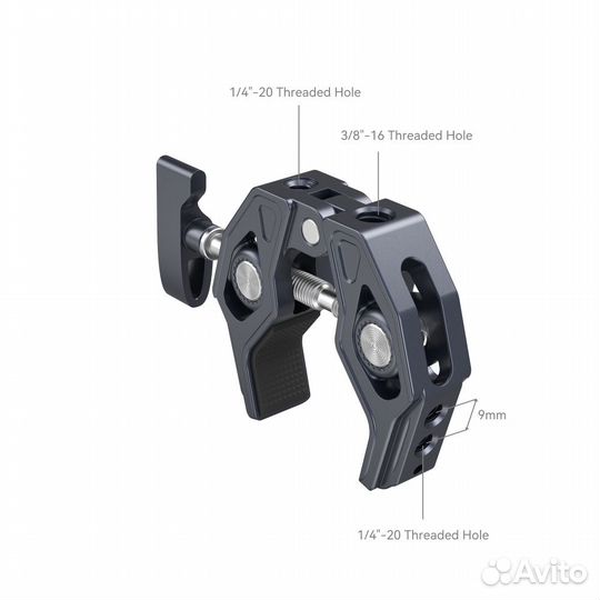 SmallRig 3755B струбцина Crab-Shaped Clamp