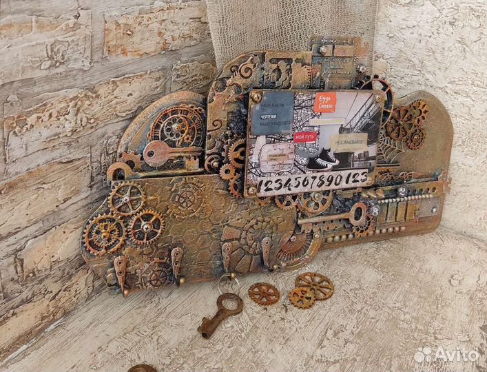 Ключница-стимпанк 