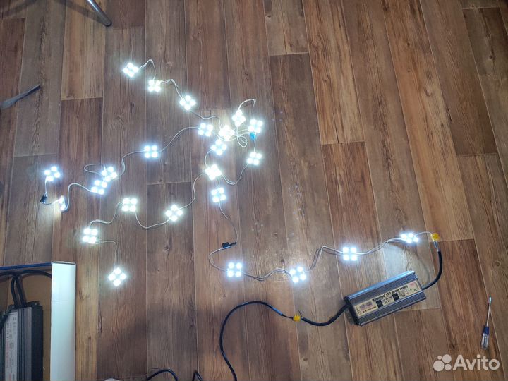 Светодиодный модуль 5050 и блок питания