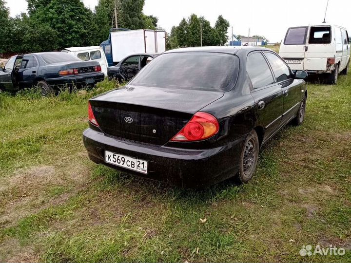 Kia Spectra 1.6 л 2007 год разбор