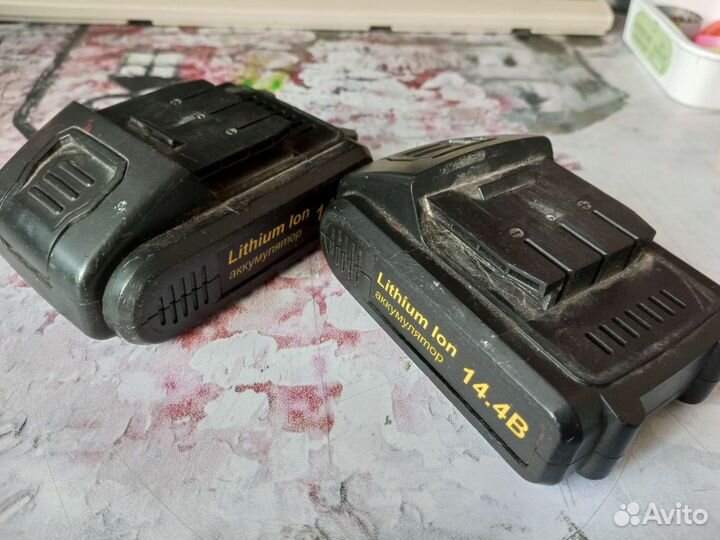Аккумуляторы для шуруповерта 