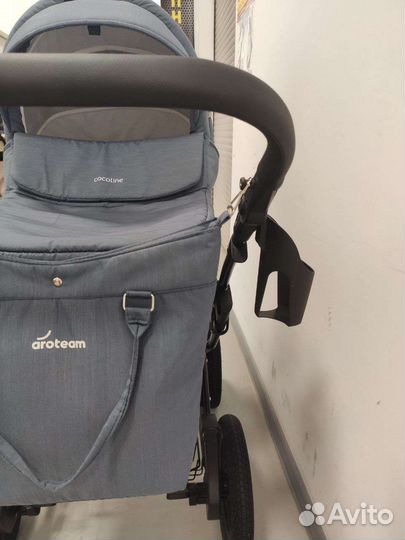 Коляска 2 в 1 aroteam cocoline на гарантии