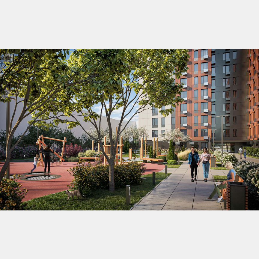 1-к. апартаменты, 45,5 м², 8/9 эт.