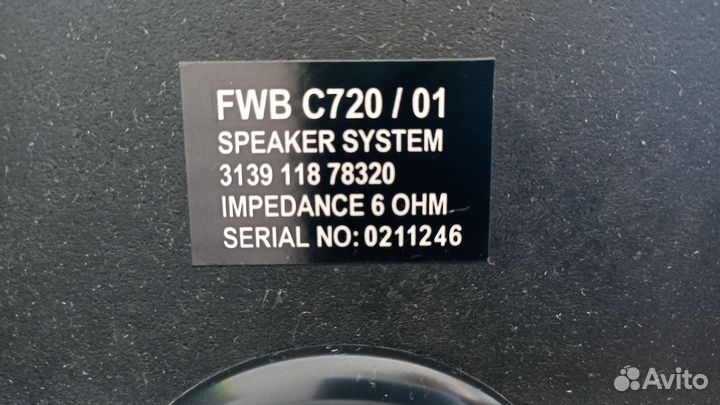 Музыкальный центр philips FWB- C720/01