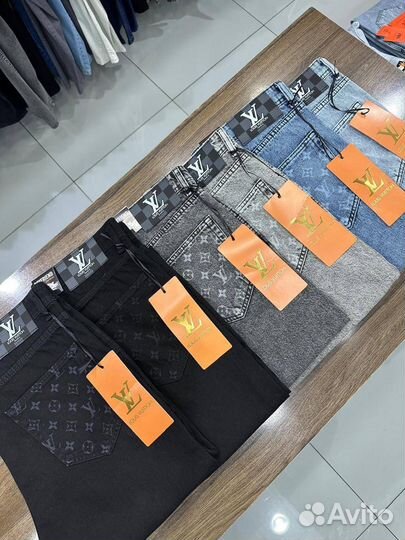Louis vuitton джинсы бананы
