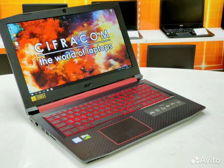 Игровой Acer15.6/FullHD IPS/Core i7/16Gb/gtx1060