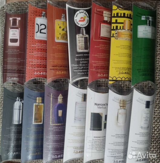 Тестеры духов ОАЭ 20мл