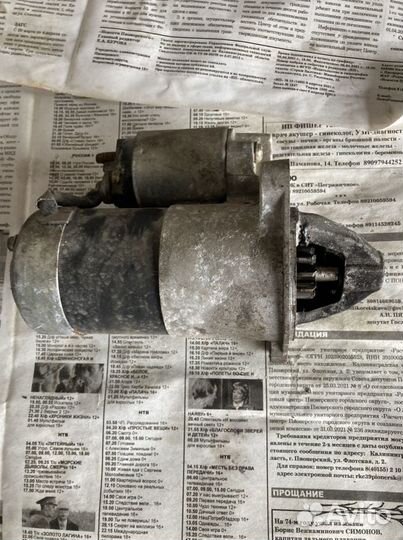 Стартер на mazda 626 1995 год 2.0 бензин