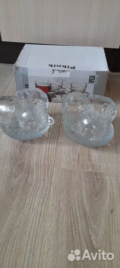 Чайный набор новый. PIknik 12 предметов