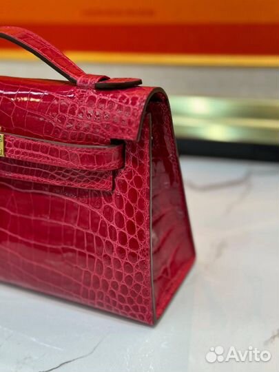 Сумка Hermes Kelly Pochette Croco